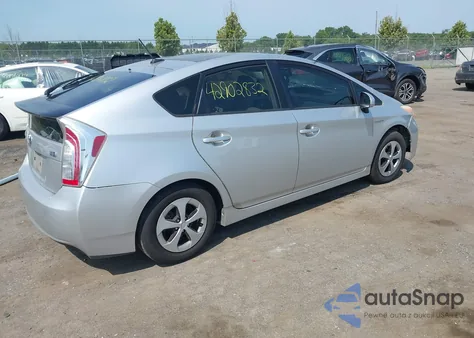 2012 Toyota Prius Four z USA, uszkodzony, nr VIN JTDKN3DU7C5390224